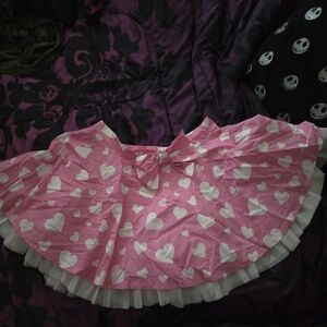 Sugar Thrillz Pink and White Skirt